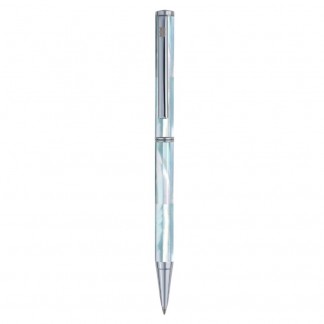 Northern Australia Blue Pearl Signature Pen-Chrome plated-INSPIRED